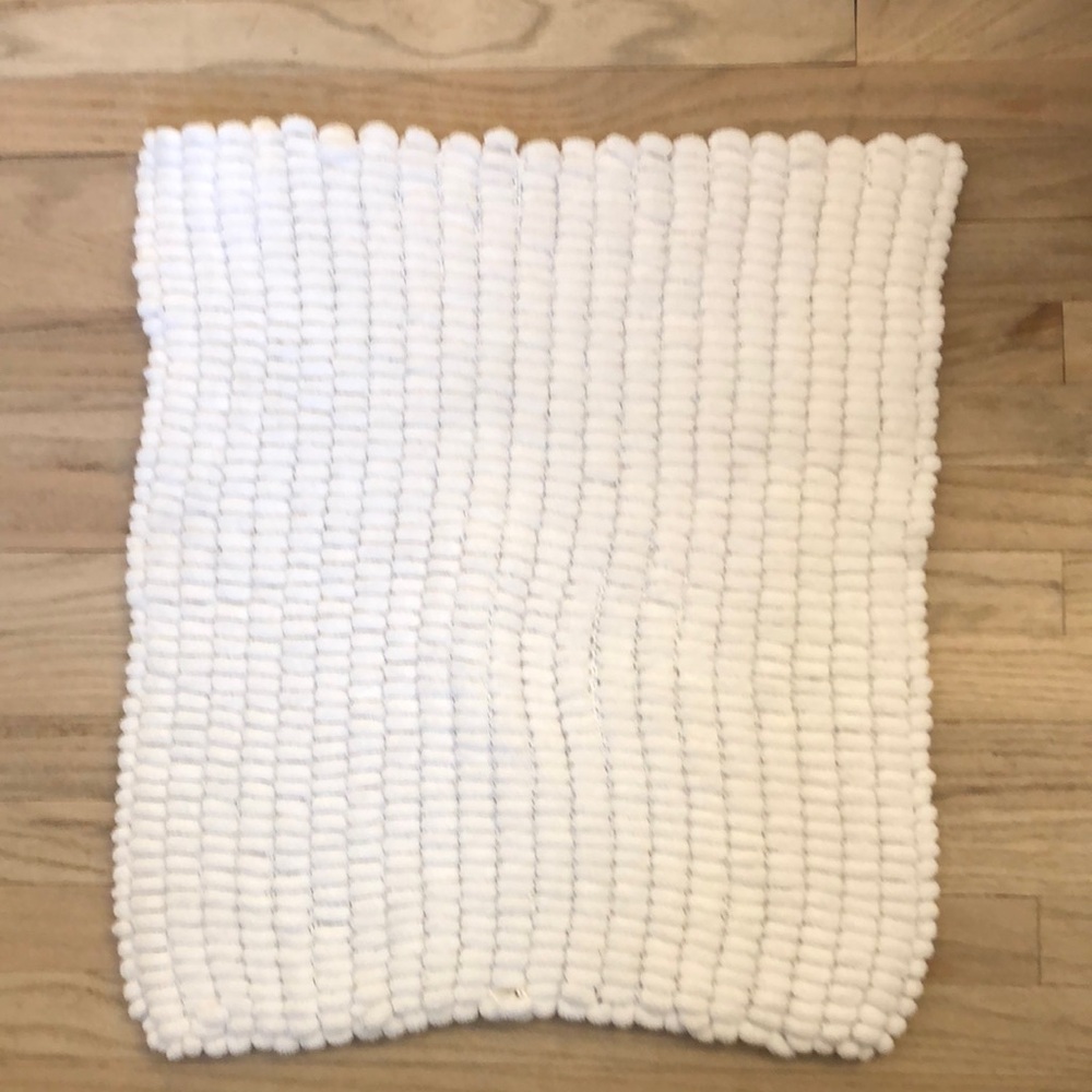 hand knitted blanket